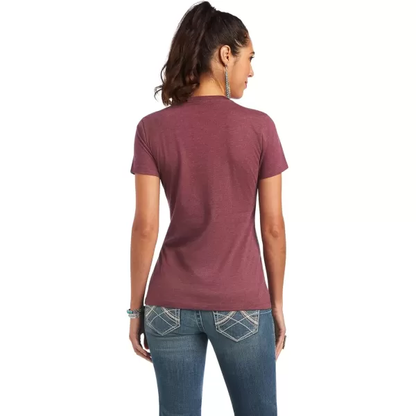 imageAriat Womens Graphic TShirtBurgundy Heather