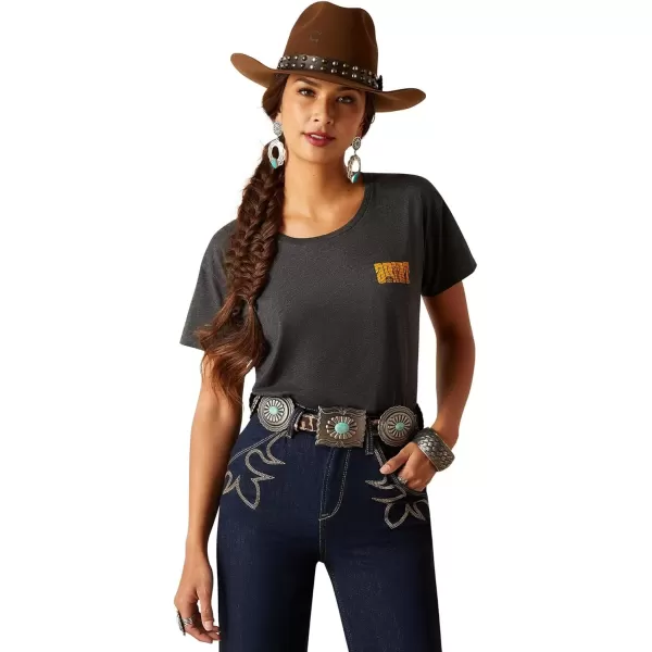 Charcoal Heather/Ariat Groovy Sunset