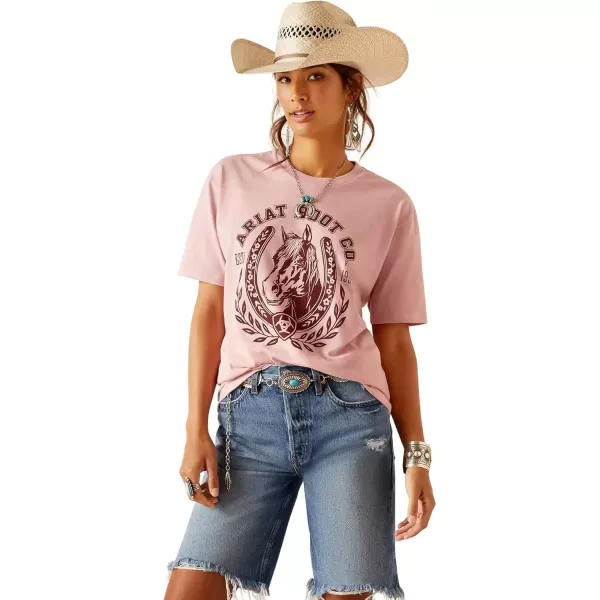 imageAriat Womens Graphic TShirtDusty PinkAriat Horse U