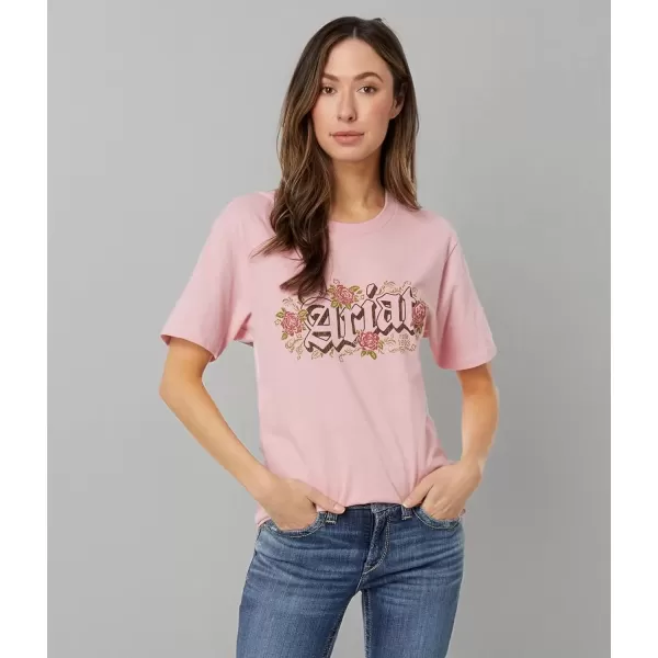 imageAriat Womens Graphic TShirtDusty RoseAriat Gothic Florals