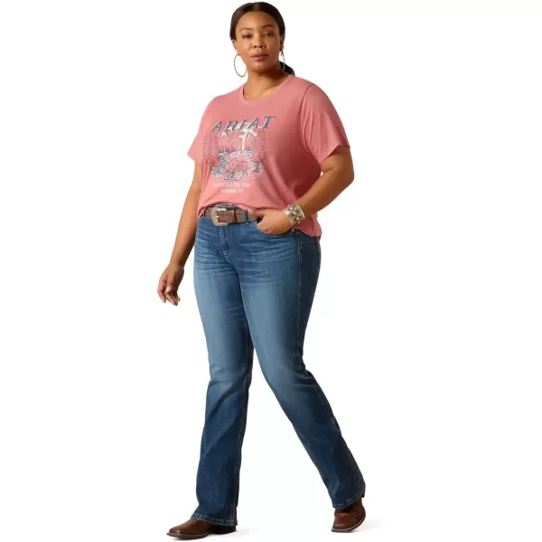 imageAriat Womens Graphic TShirtGarnet Heather