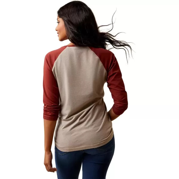 imageAriat Womens Graphic TShirtOatmeal HeatherAdventure Tee