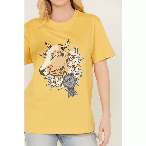 imageAriat Womens Graphic TShirtOchre
