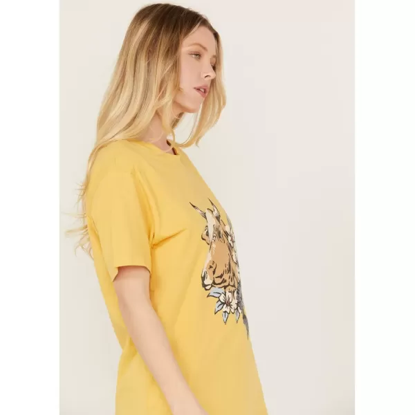 imageAriat Womens Graphic TShirtOchre