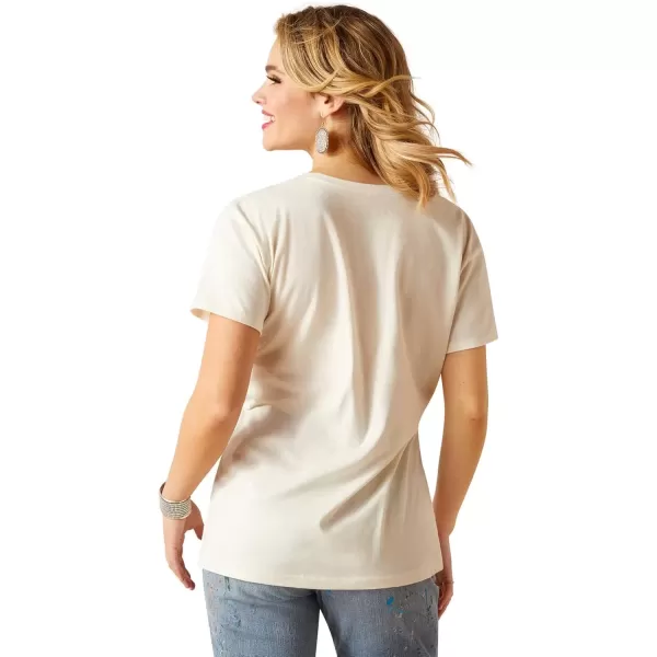 imageAriat Womens Graphic TShirtOff WhiteAriat Lets Go Girls