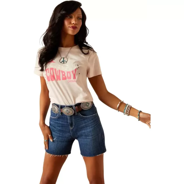 Pink Heather/Ariat Cowboy