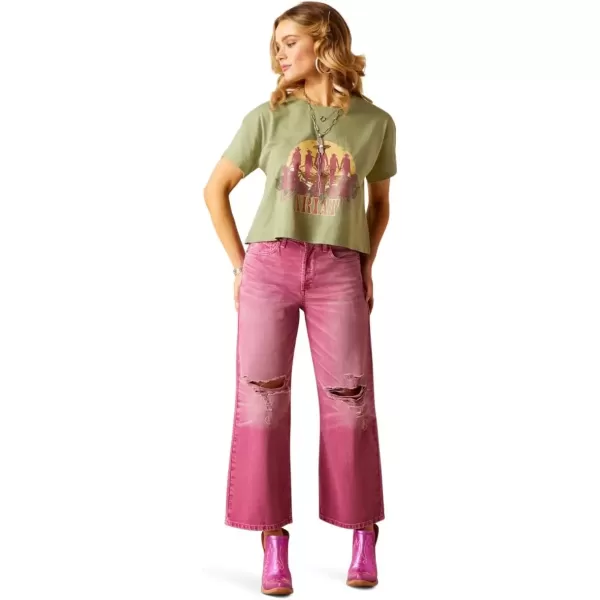 imageAriat Womens Graphic TShirtSageCharlie