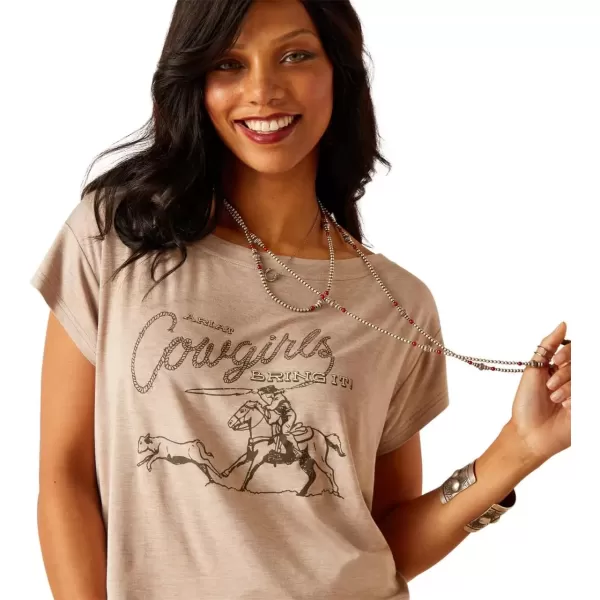 imageAriat Womens Graphic TShirtSavannah Heather