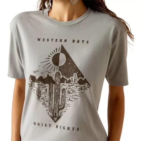 imageAriat Womens Graphic TShirtStone HeatherAriat Day and Night