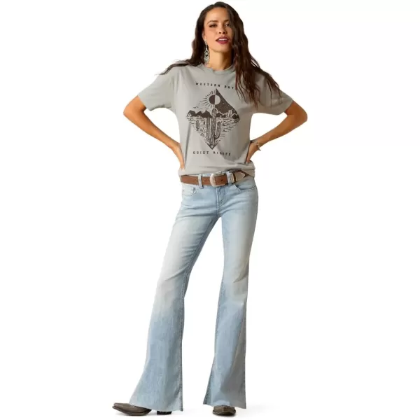 imageAriat Womens Graphic TShirtStone HeatherAriat Day and Night