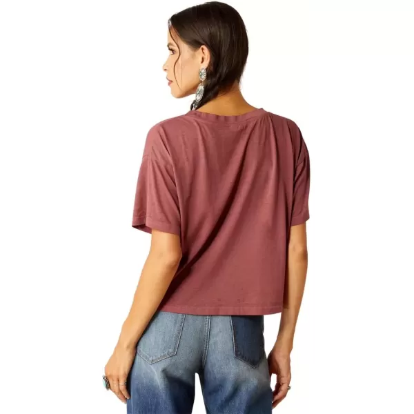 imageAriat Womens Graphic TShirtWild GingerBuffalo Territory