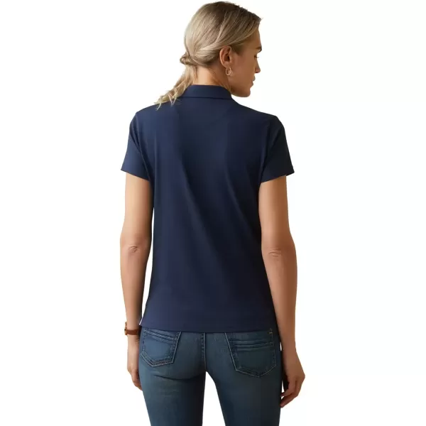 imageARIAT Womens Cloverdale PoloNavy