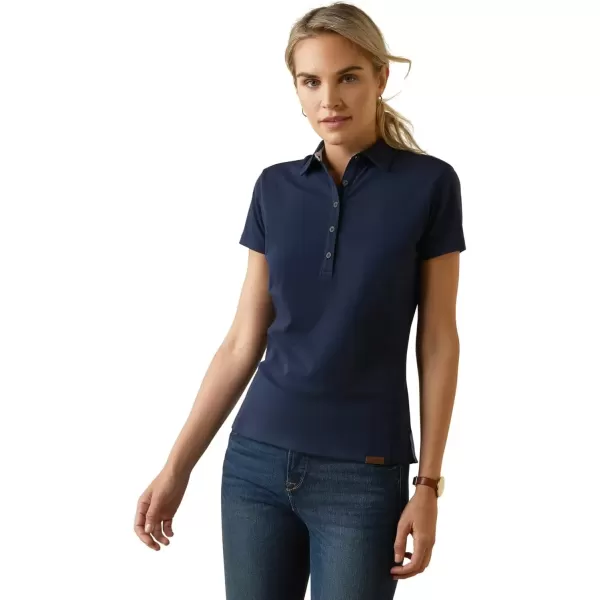 imageARIAT Womens Cloverdale PoloNavy