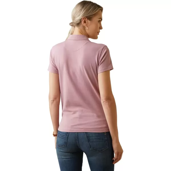imageARIAT Womens Cloverdale PoloNostalgia Rose