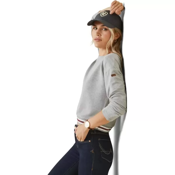 imageARIAT Womens Pacifica SweatshirtHeather Grey