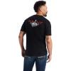 imageAriat Mens Graphic TShirtBlackBronc Buster
