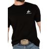 imageAriat Mens Graphic TShirtBlackBronco Flag