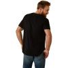 imageAriat Mens Graphic TShirtBlackChihuahua Flag
