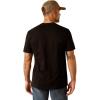 imageAriat Mens Graphic TShirtBlackHexstatic