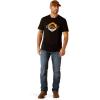 imageAriat Mens Graphic TShirtBlackHexstatic