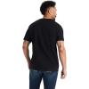 imageAriat Mens Graphic TShirtBlackStreak Skull