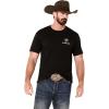 imageAriat Mens Graphic TShirtBlackSugar Flag