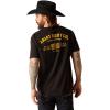 imageAriat Mens Graphic TShirtBlackUsa Workwear