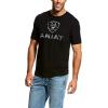imageAriat Mens Graphic TShirtBrown HeatherLiberty Usa