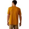 imageAriat Mens Graphic TShirtBuckhorn HeatherRodeo Skull