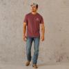 imageAriat Mens Graphic TShirtBurgundy HeatherQuadrant