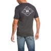 imageAriat Mens Graphic TShirtBurgundy HeatherUs Registered