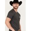 imageAriat Mens Graphic TShirtCharcoal HeatherCircular Zuni