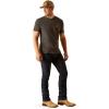 imageAriat Mens Graphic TShirtCharcoal HeatherDesert Modern