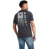 imageAriat Mens Graphic TShirtCharcoal HeatherMinimalist