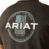imageAriat Mens Graphic TShirtCharcoal HeatherRoundabout