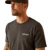 imageAriat Mens Graphic TShirtCharcoal HeatherRoundabout