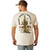 imageAriat Mens Graphic TShirtCharcoal HeatherSol Arch