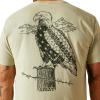 imageAriat Mens Graphic TShirtDesert Sage HeatherEagle Flag