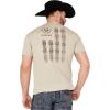 imageAriat Mens Graphic TShirtKhaki HeatherZuni Flag