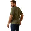 imageAriat Mens Graphic TShirtMilitary HeatherCombine