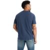 imageAriat Mens Graphic TShirtNavy HeatherStreak Skull