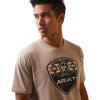 imageAriat Mens Graphic TShirtOatmeal Heather