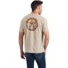 imageAriat Mens Graphic TShirtOatmeal HeatherStar
