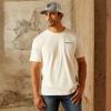 imageAriat Mens Graphic TShirtOff WhiteLogo