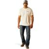 imageAriat Mens Graphic TShirtOff WhiteLogo