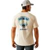 imageAriat Mens Graphic TShirtOff WhiteLogo