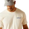 imageAriat Mens Graphic TShirtOff WhiteLogo