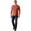 imageAriat Mens Graphic TShirtRed Clay HeatherSw Elements