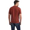 imageAriat Mens Graphic TShirtRust HeatherRope Oval
