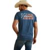 imageAriat Mens Graphic TShirtSailor Blue HeatherStar Southwest